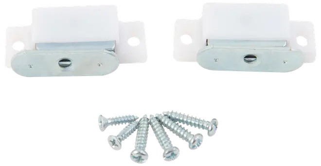 Magnetlås med skruvar 2 st.