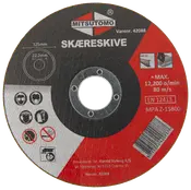 Skæreskive Ø125 x 1 mm