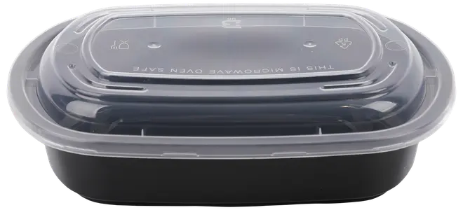 Madboks med låg 600 ml 6-pak