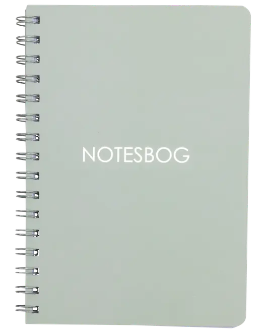 ANTECKNINGSBOK GRÖN A5