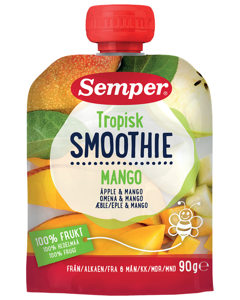 Semper Smoothie 90 g - assorteret smag