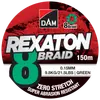 DAM Fletline 8 Braid 150 m 0,15 mm - grøn
