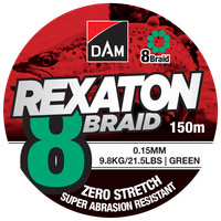 /dam-fletline-8-braid-150-m-015-mm-groen