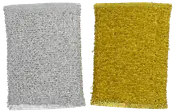 Skuresvamp guld og sølv 2-pak