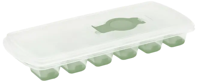 Isterningebakke med låg