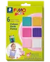 Staedtler FIMO kids Modellera lera fancy 6-pack