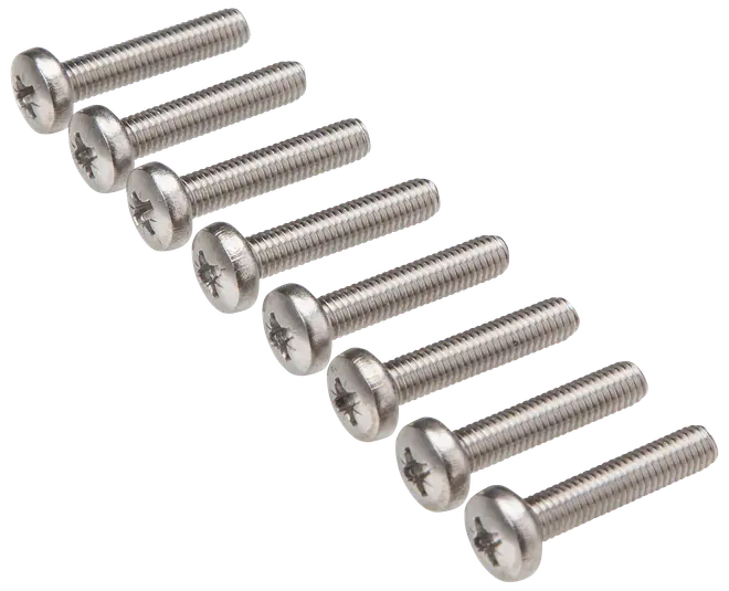 Arvid Nilsson Maskinskrue A4 PH M5 x 25 mm 8-pak