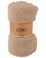 Fleecetæppe teddy - Assorterede farver 