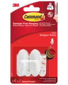 Command™ Designerkroge 2-pak - Små