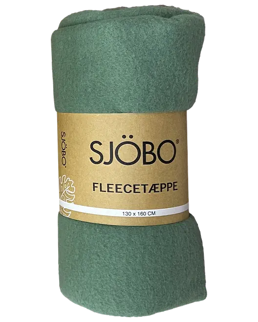 Fleecetæppe 130 x 160 cm - Assorterede farver