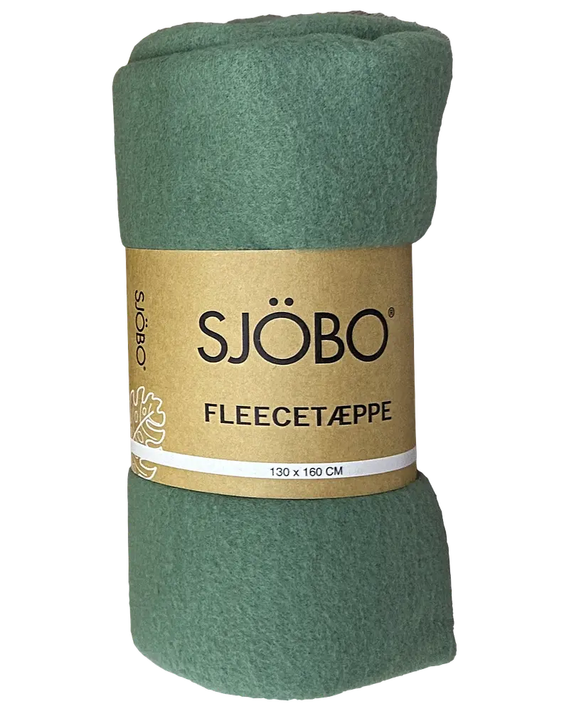 Fleecetæppe 130 x 160 cm - Assorterede farver