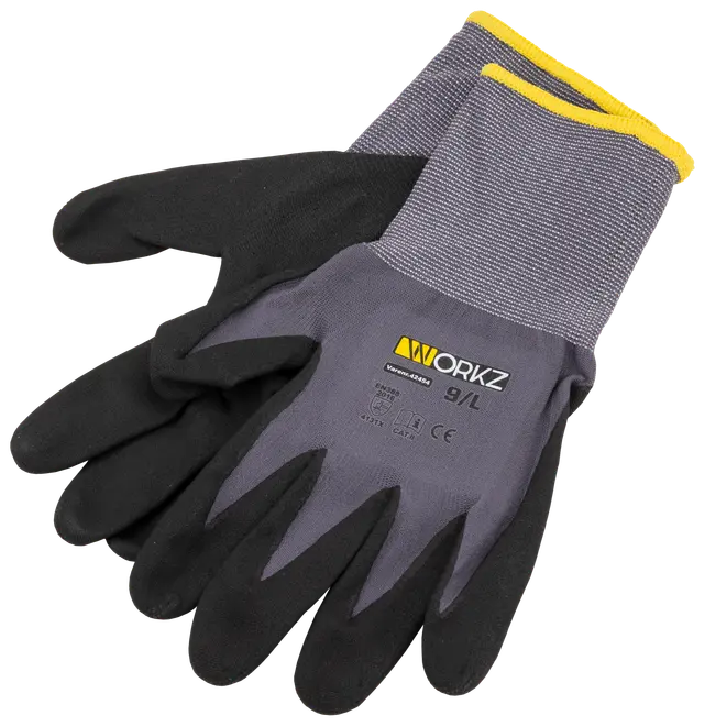 Flex arbetshandske storlek 9