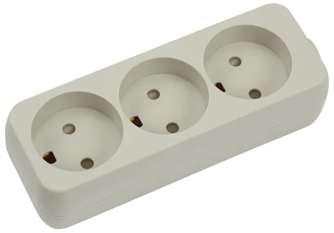 3 stikdåse med jord - grå