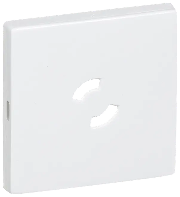 LK FUGA Dæksel gl. lampestik 45 x 45 mm - hvid