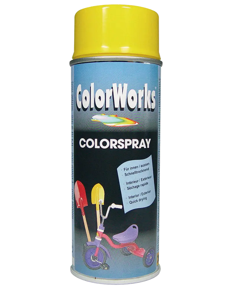 ColorWorks Spraymaling - gul
