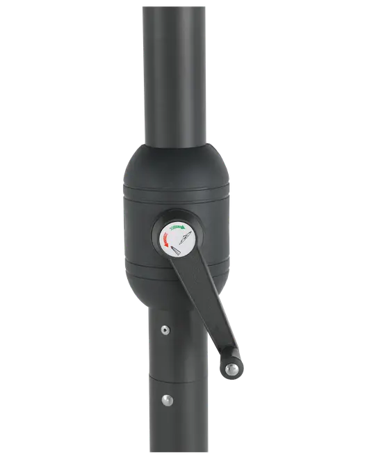 Parasoll med tilt Ø3 meter - Grå