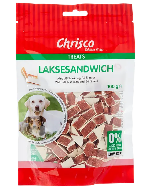Chrisco laxsmörgås 100 g