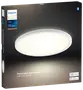 Philips Hue White Tento slankt loftlys, rund form, smart belysning, kompatibel med Alexa og Google Home, Bluetooth, moderne design, udsender blødt hvidt lys, nem installation.