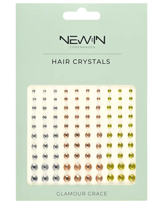 NEW:IN Hårkrystaller assorteret