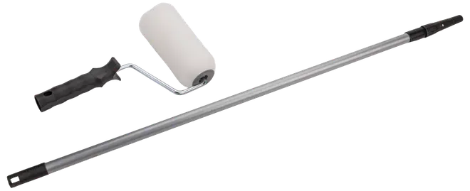 Teleskopskaft med roller 18 cm