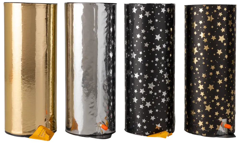 Bordbombe 19,5 cm  - assorterede farver