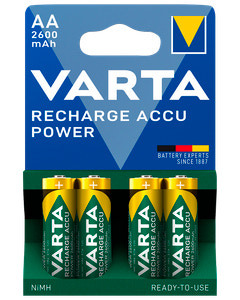 Batteri nihm aa 2600 mah 4 st