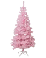 Julgran på fot 180 cm - rosa