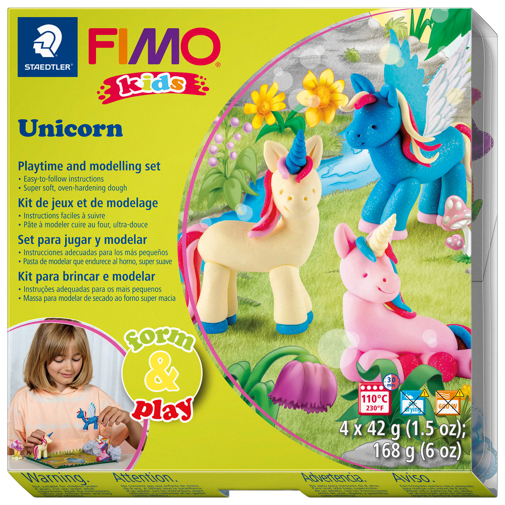 Staedtler FIMO kids Modellervoks enhjørning