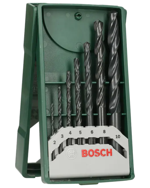 Bosch Metallborrsats Ø2-10 mm 7 delar