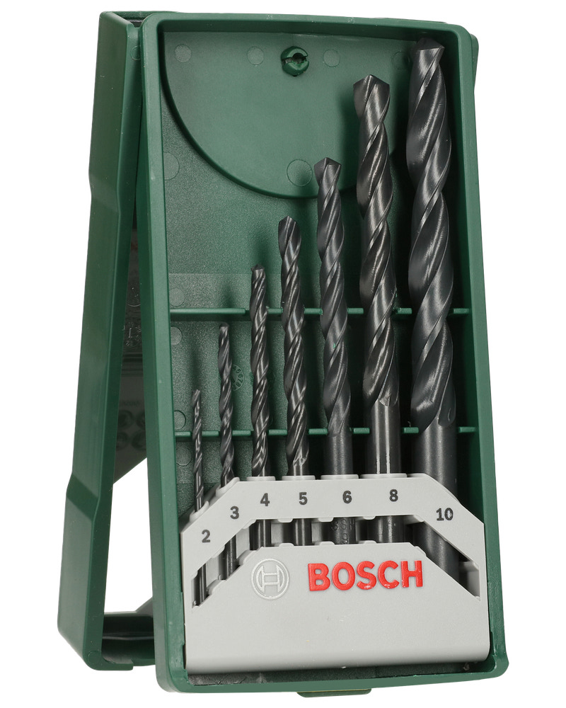 Bosch Metallborrsats Ø2-10 mm 7 delar