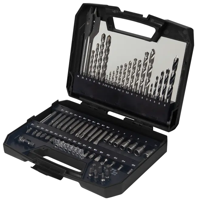 Mitsutomo Bor- og bitssæt 70 dele