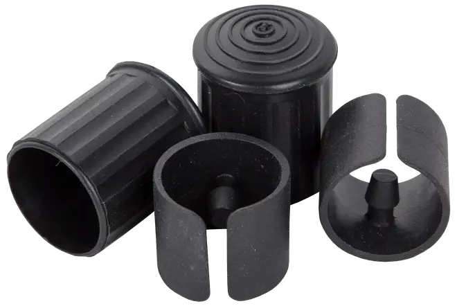 Fødder til klapstol 18971+37292 - sort