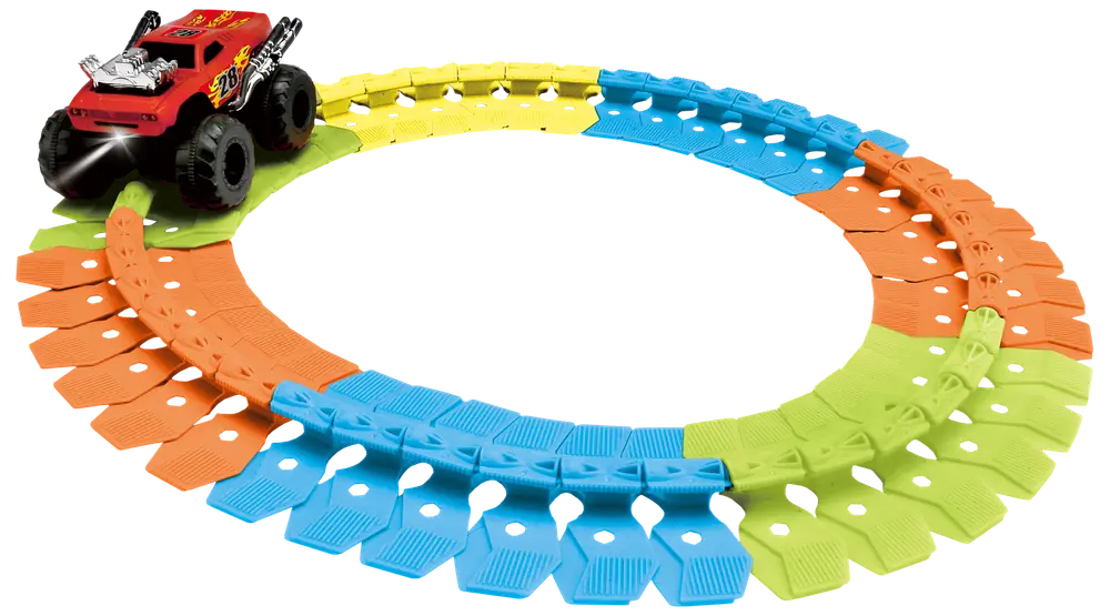 GO TRACKS Bilbana inkl. bil – 96 delar