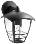 PHILIPS Vägglampa Creek Down Svart