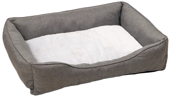 Hundsäng grå 90x69 cm