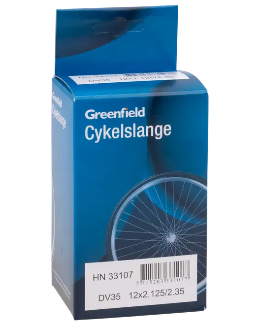 Greenfield Cykelslange DV35 12 x 2,12-2,35