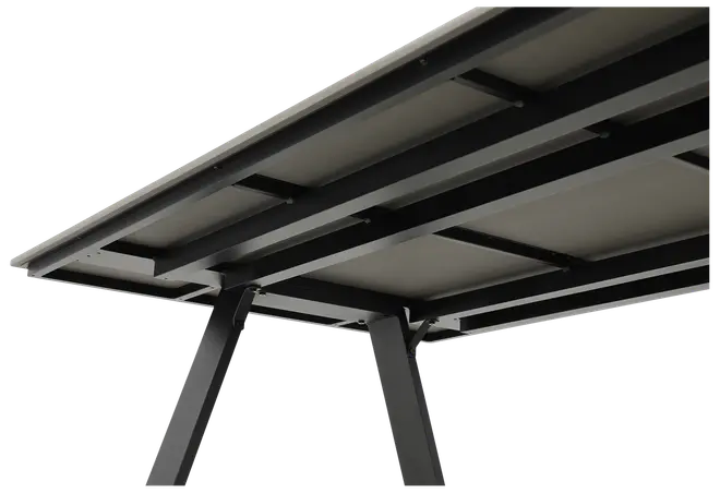 Auckland bord 180x100 cm - Grå