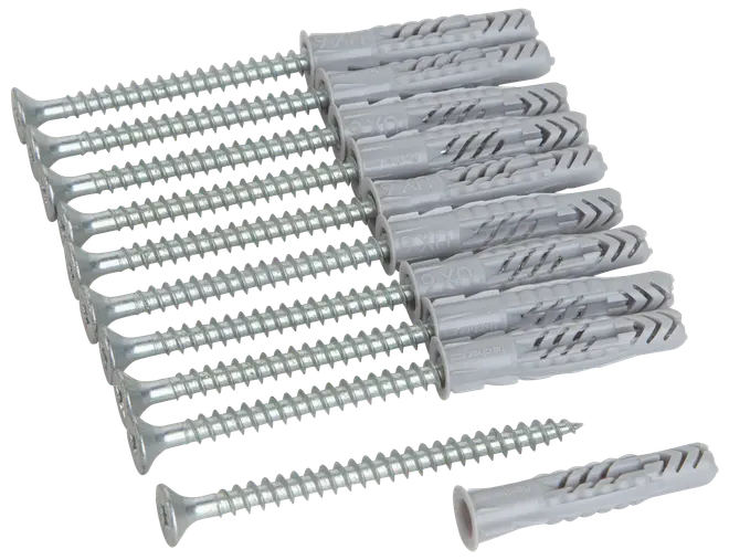 SKRUV+PLUGG UX 6X35 RS 10 ST