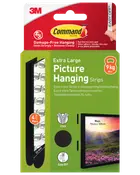 Command™ Strips Tavelupphängning - Svart XL