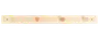 Væghængt knagerække i naturtræ med fire runde knager. Enkel, minimalistisk stil. Glat overflade og synlig træstruktur. Velegnet til jakker, hatte eller tasker.