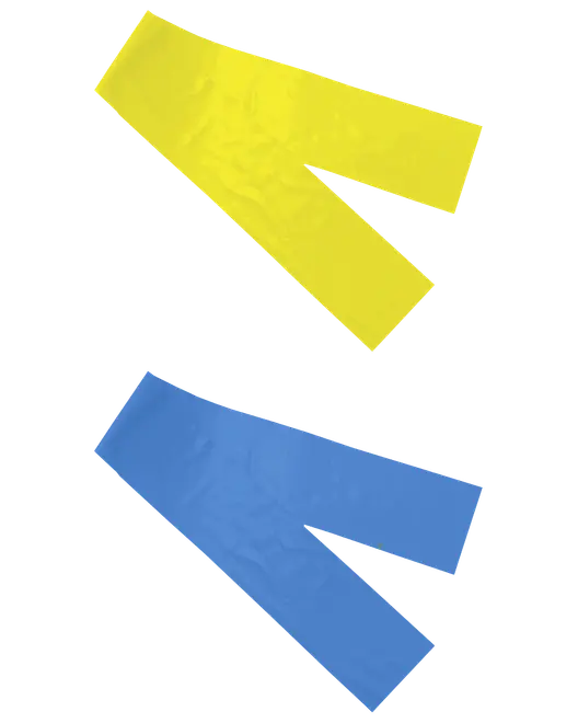 Kilberry Træningselastik 2 stk medium / hård