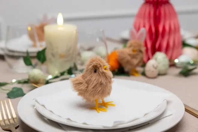 Påskkycklingar H. 7 cm 3-pack