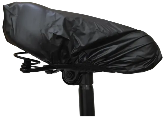 Overtræk til cykelsadel - Sort