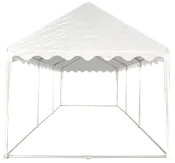 Bottenram partytält 3x6 m