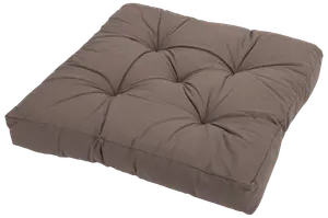 Futonhynde 5 x 38 x 38 cm - Grå