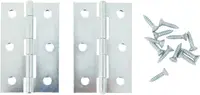 Kantgångjärn 40 x 63 mm 2-pack