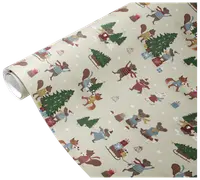 Julklappspapper barnmotiv - 4 m
