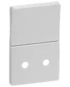 LK FUGA Tangent stikkontakt 1½modul - lysegrå