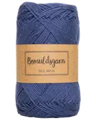 Bomullsgarn 50 g marinblå
