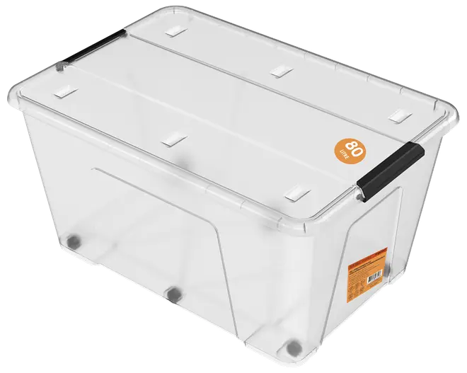 Opbevaringsboks OrganizeIT 80L